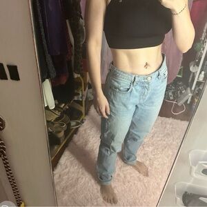 Reformation straight leg jeans